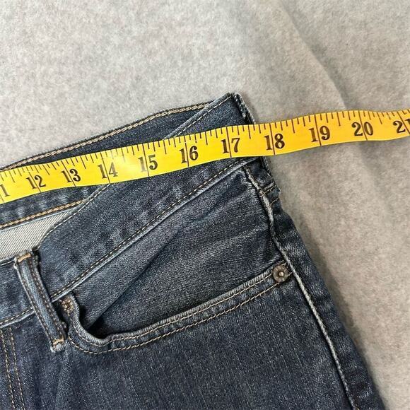 Levi's 514 Men's Straight Leg Dark Blue Jeans Size 34x30 See measurements - Picture 6 of 16